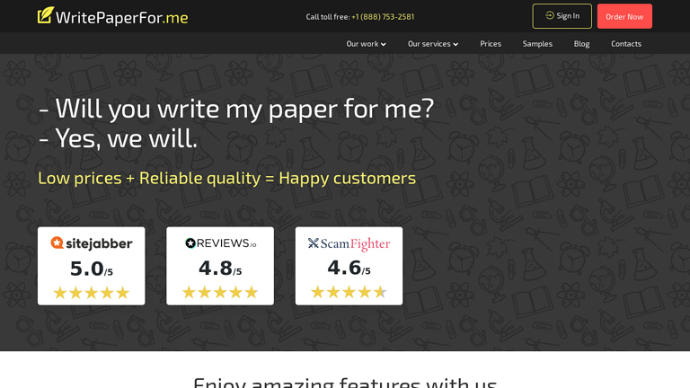WritePaperFor.me review