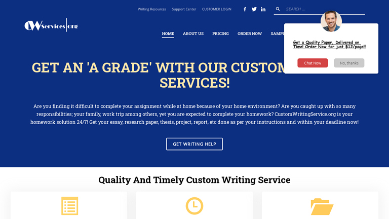 CustomWritingService.org review