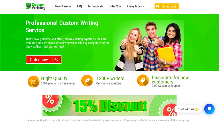 CustomWriting.org review