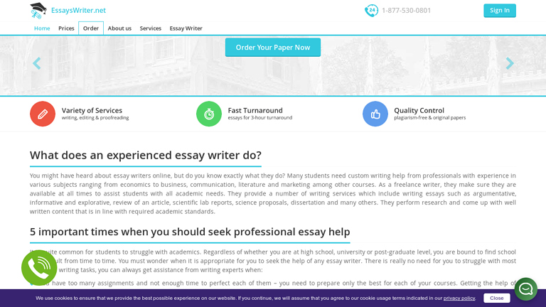 EssaysWriter.net review