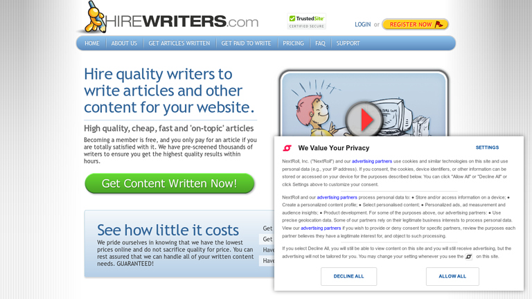 HireWriters.com review