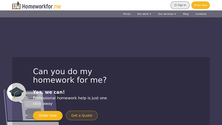 HomeworkFor.me review