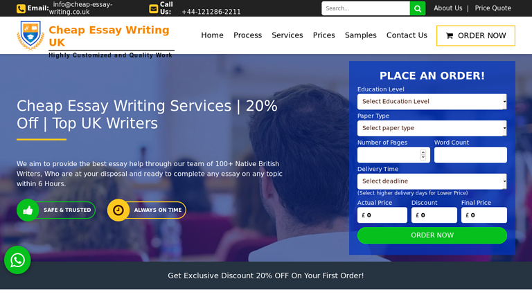 Cheap-Essay-Writing.co.uk