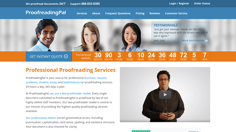 ProofreadingPal.com review