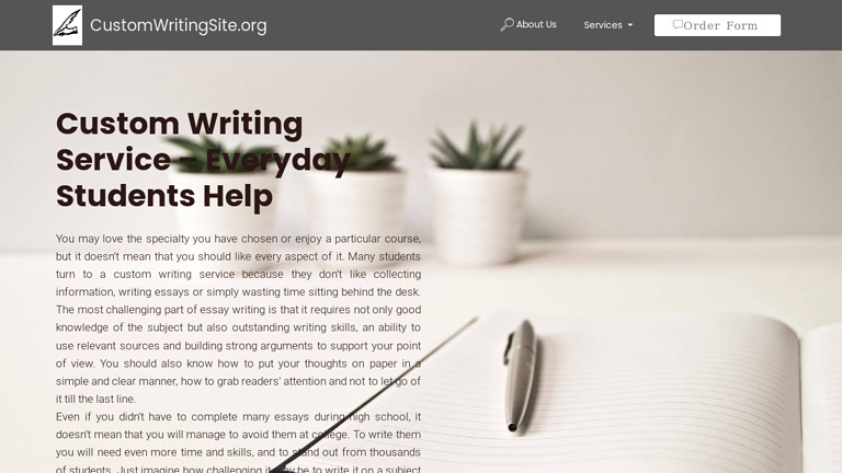 CustomWritingSite.org