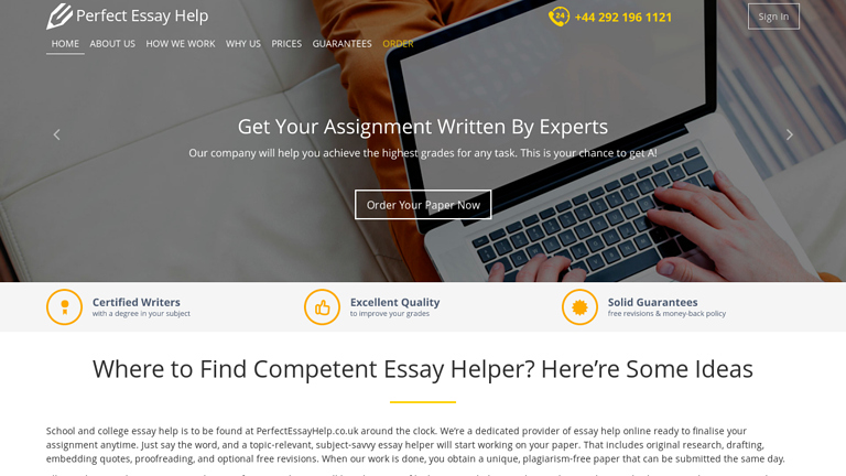 PerfectEssayHelp.co.uk