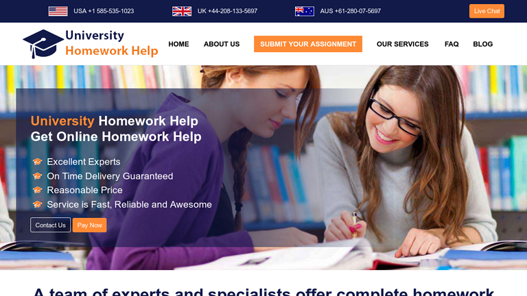 UniversityHomeworkHelp.com review