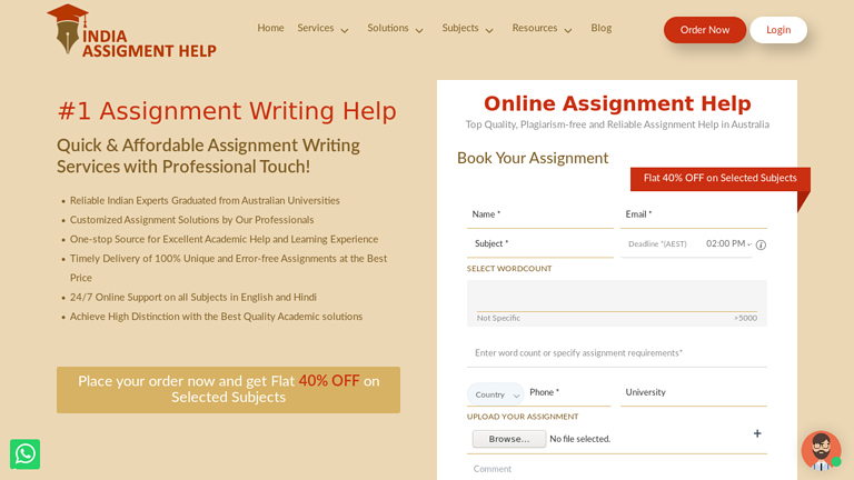 IndiaAssignmentHelp.com review