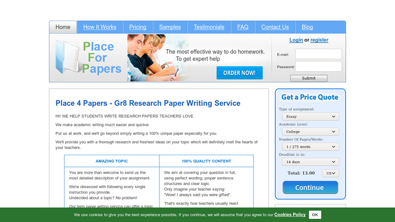 Place4Papers.com