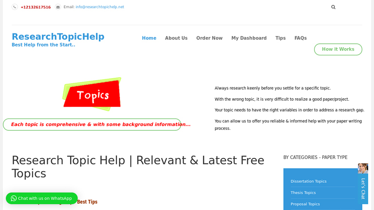 ResearchTopicHelp.net review