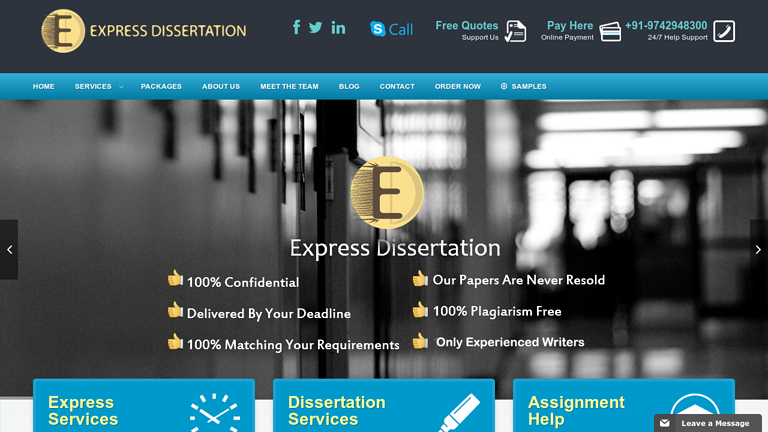 ExpressDissertation.com review