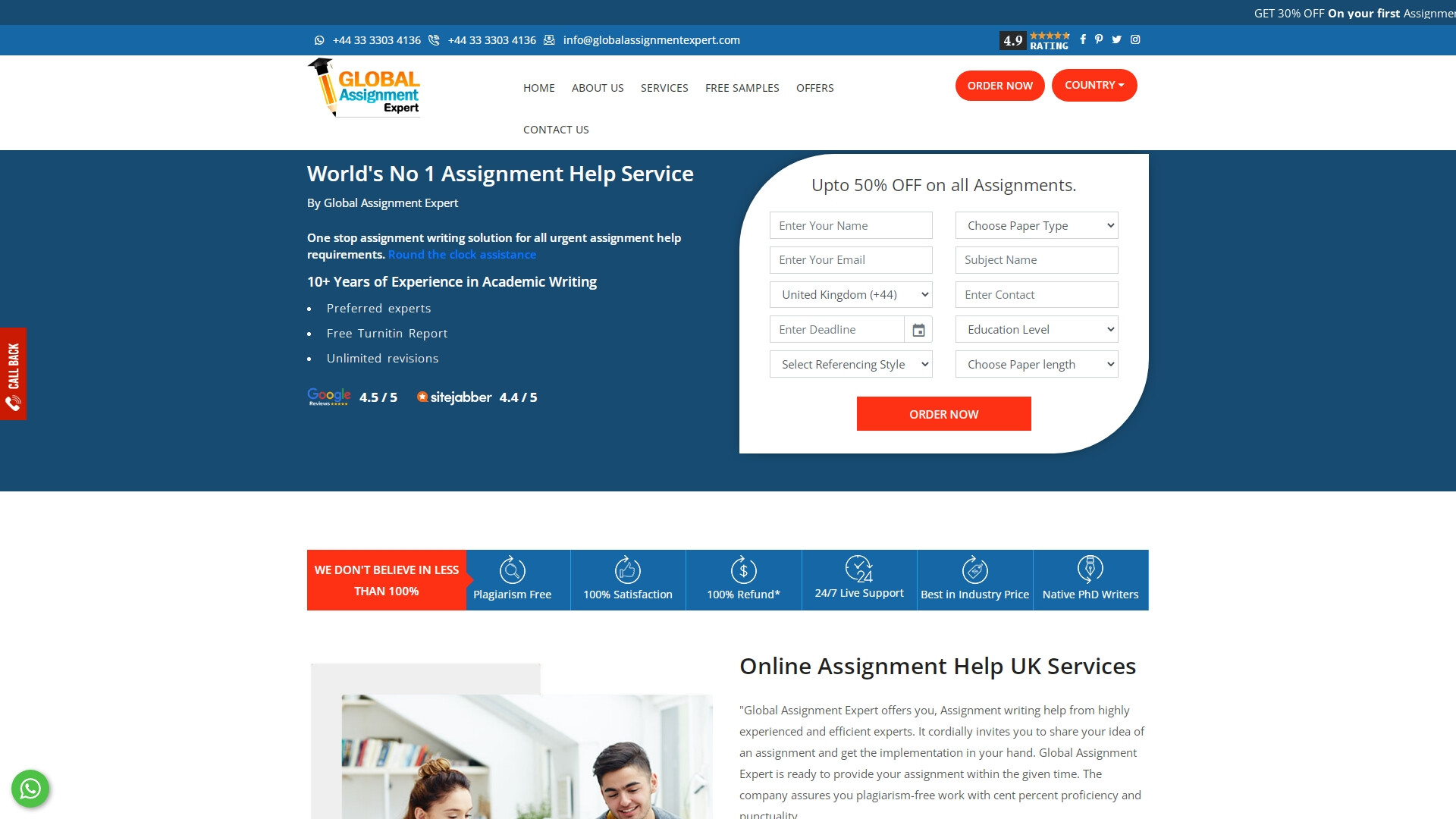 GlobalAssignmentExpert.com review