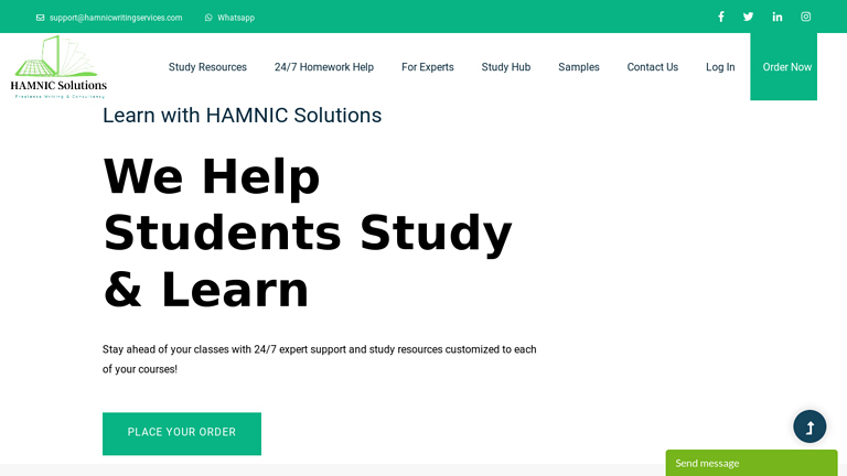 HamnicWritingservices.com review