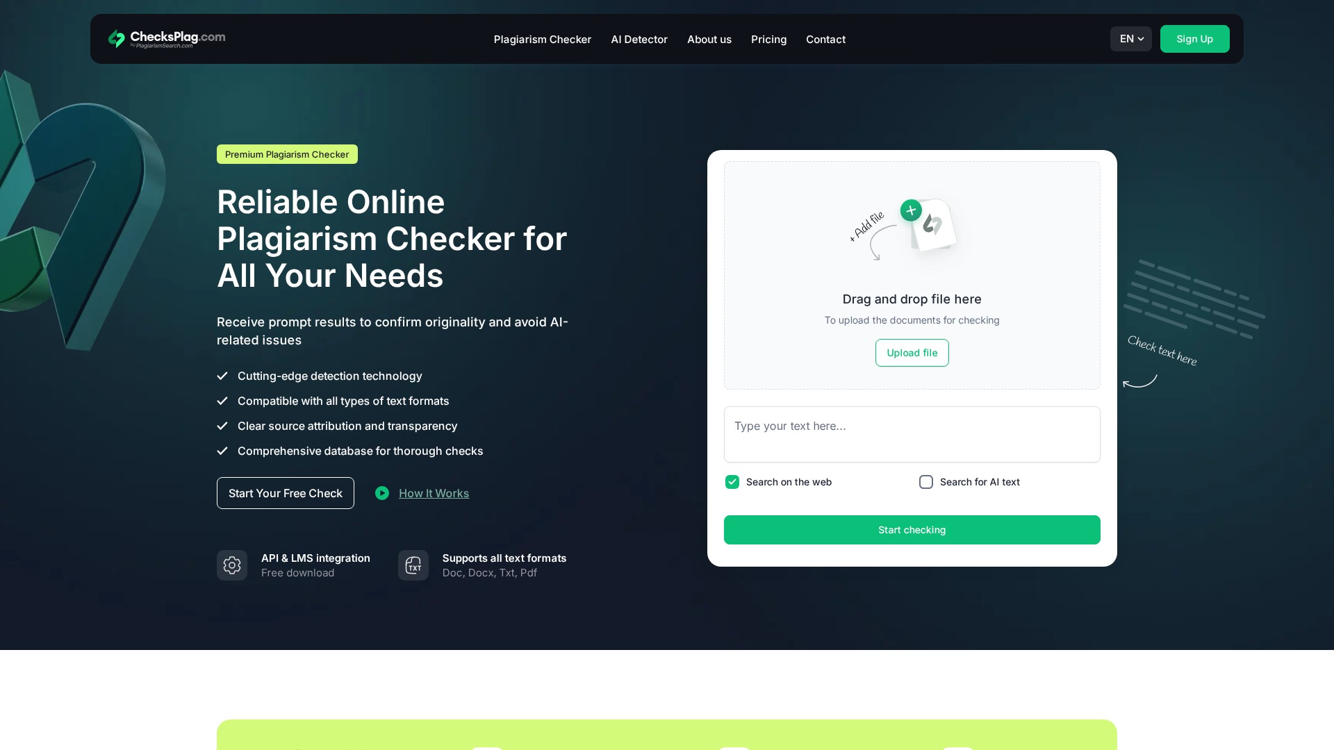ChecksPlag.com review